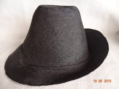 visca cappelline (capeline) voor zomer hoed in zwart