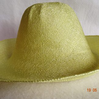 visca cappelline (capeline) voor zomer hoed in licht geel