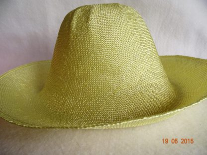 visca cappelline (capeline) voor zomer hoed in licht geel