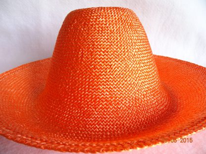 visca cappelline (capeline) voor zomer hoed in oranje