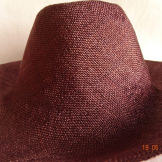 visca cappelline (capeline) voor zomer hoed in bruin
