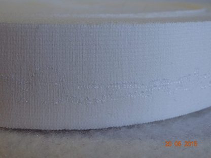 mutisoft elastisch band wit voor in de binnenkant van de hoed