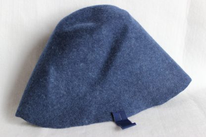 gemeleerd jeans blauwe cloche ( cone) cooer kleine hoed
