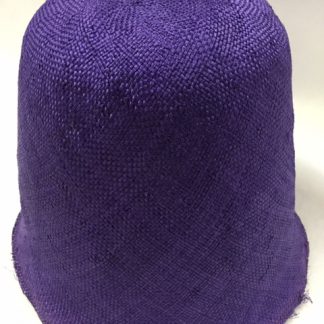 paarse parasisol cloche (cone) voor zomer hoed