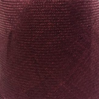 cranberry parasisal cloche (cone) voor zomer hoed