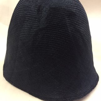 blauwe parasisal cloche (cone) voor zomer hoed