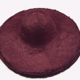 Cranberry parasisal cappelline (capeline) voor zomer hoed