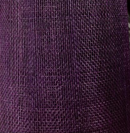 geappreteerde sisal (sinamay) paars voor hoed of fascinator