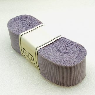 Duits breed ripslint (hoedenlint, ripsband) kleur lila voor afwerking hoed