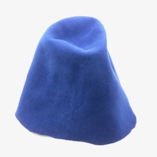 wolvilt cloche (cone) royal voor een warme hoed