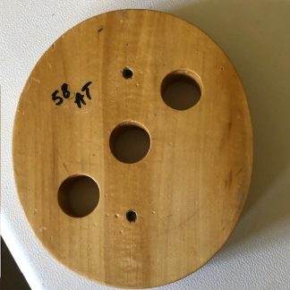 Losse entreeschijf om een bol te verhogen of voor op een rand.