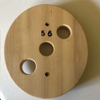 Losse entreeschijf om een bol te verhogen of voor op een rand.